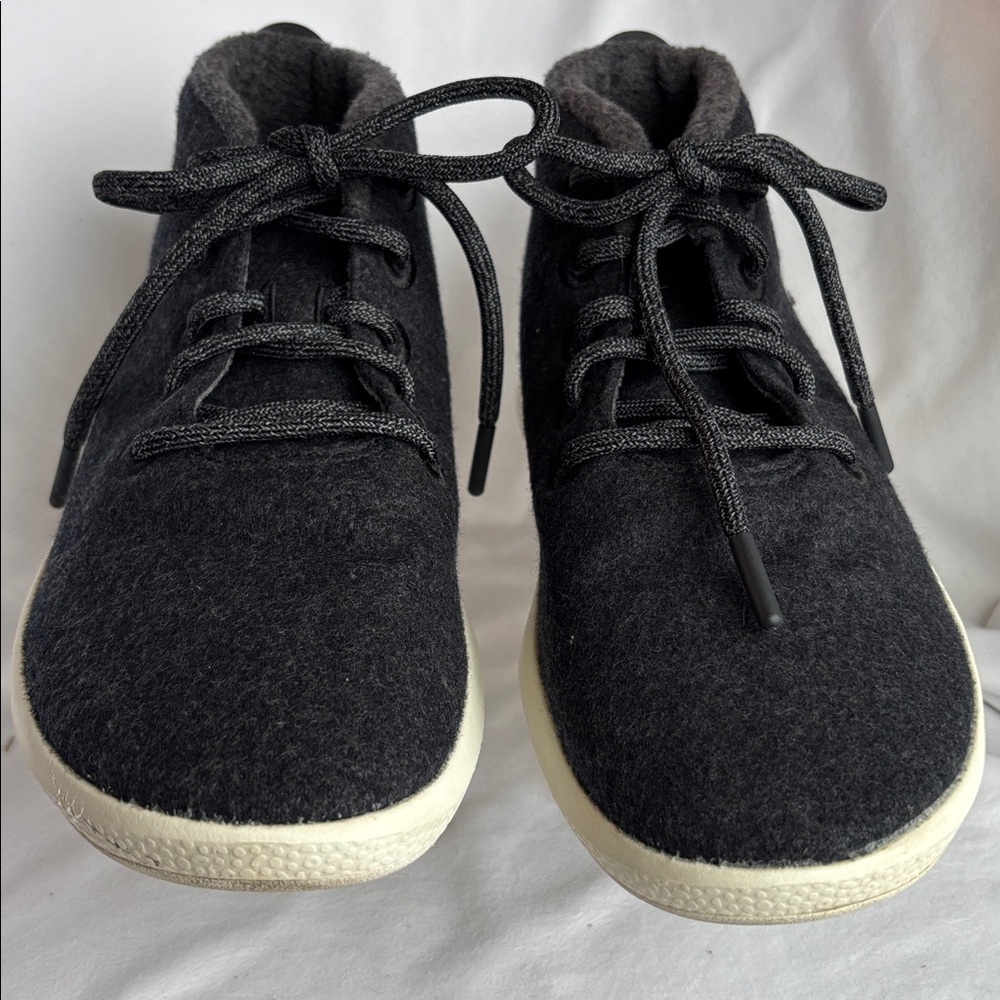 Allbirds Men's Wool High Tops, Gray, Size 8